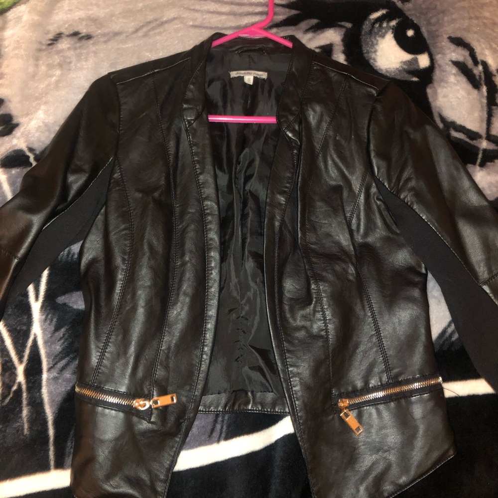 Leather jacket